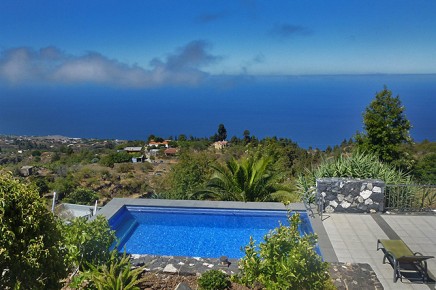 Villa Buena Vista - La Palma Luxus Häuser - Finca mit beheizter Pool und Sauna