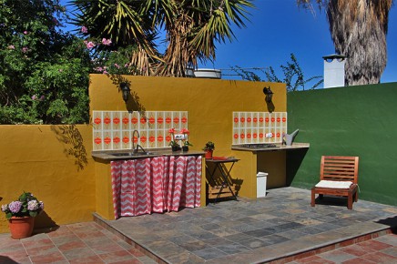 Aussenküche und Grillbereich vom La Palma Ferienhaus