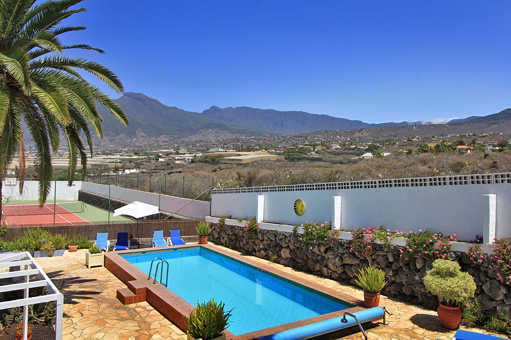 Finca Sueño - Ferienanlage mit Pool und Tennisplatz, Todoque | La Palma