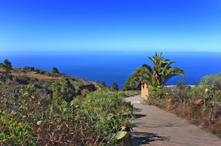 La Palma holiday home: "Finca Evamar" - sea view, secluded location, internet