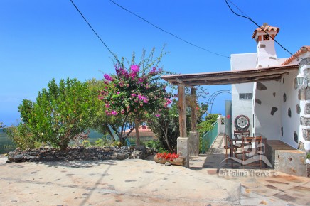 Casa la Capellania hintere Terrasse