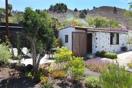 Ferienhaus auf großer Öko-Finca - La Palma Westseite