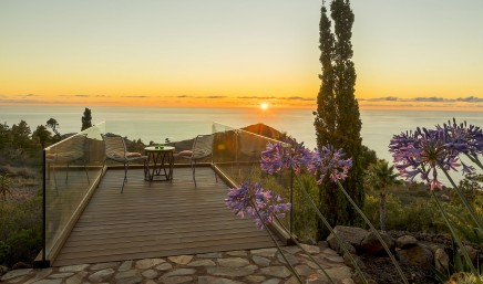 Pabellon de Miramar - Holiday home for rent (private) Puntagorda La Palma, Canary Islands