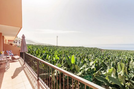 La Palma piso de vacaciones accesible con vista al mar, Tazacorte