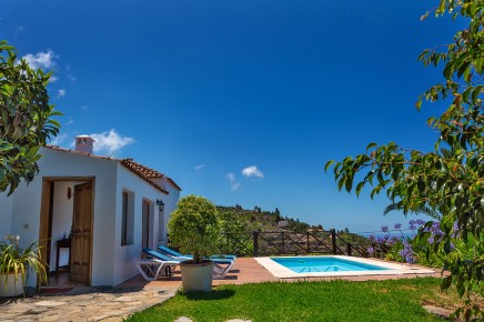 Ferienhaus mit Pool in Alleinlage - El Lomito, Tijarafe
