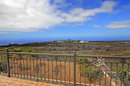 Vista panorámica en una gran ubicación en el lado oeste de La Palma, Islas Canarias