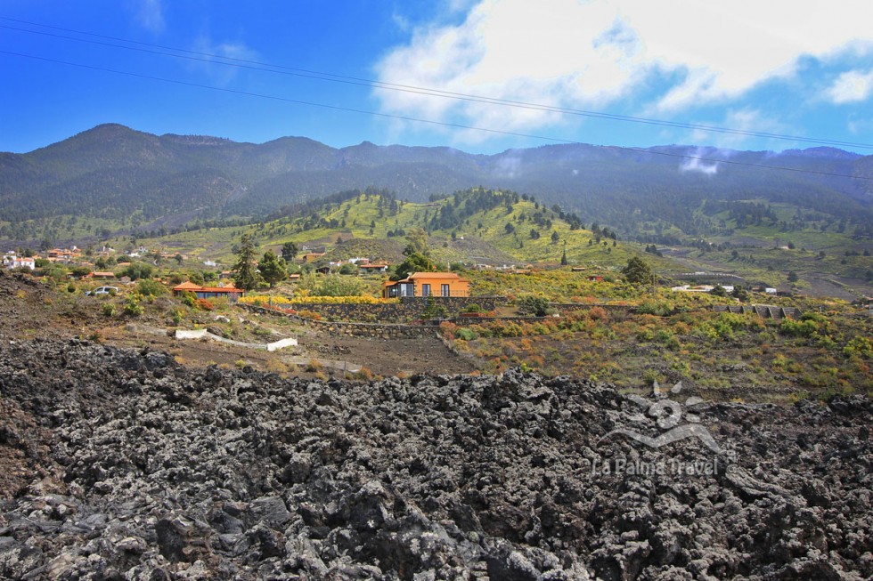 Vista panorámica en una gran ubicación en el lado oeste de La Palma, Islas Canarias