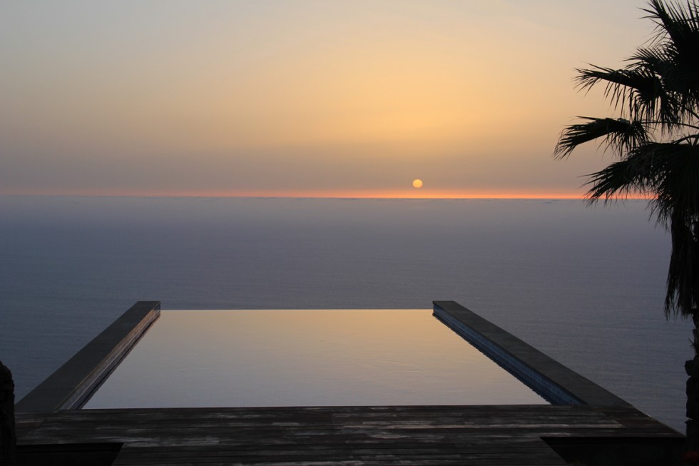 Villa Gran Horizonte - Private luxury accommodation in Puntagorda - infinity pool, sea view, secluded location on the west side of La Palma, Canaries
