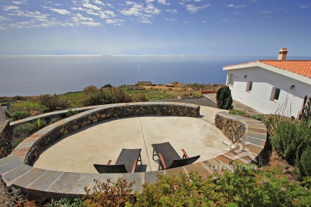 Casa de vacaciones con gran vista al mar en Fuencaliente