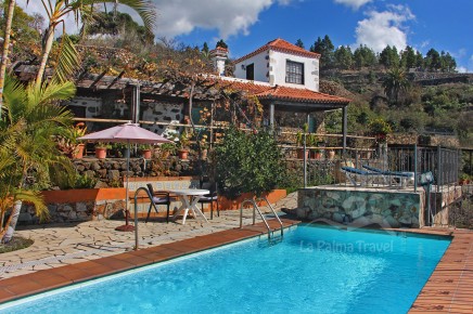 La Palma Ferienhaus Casa Juliana mit Pool in Tijarafe