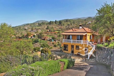 Casa Romana Puntagorda privates La Palma Ferienhaus mit Blick auf das Meer
