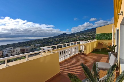Holiday flat with sea view in Breña Alta (San Pedro, isla bonita)
